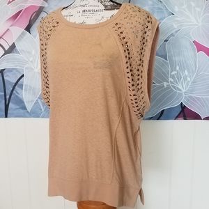 We The Free Studded Oversized Top